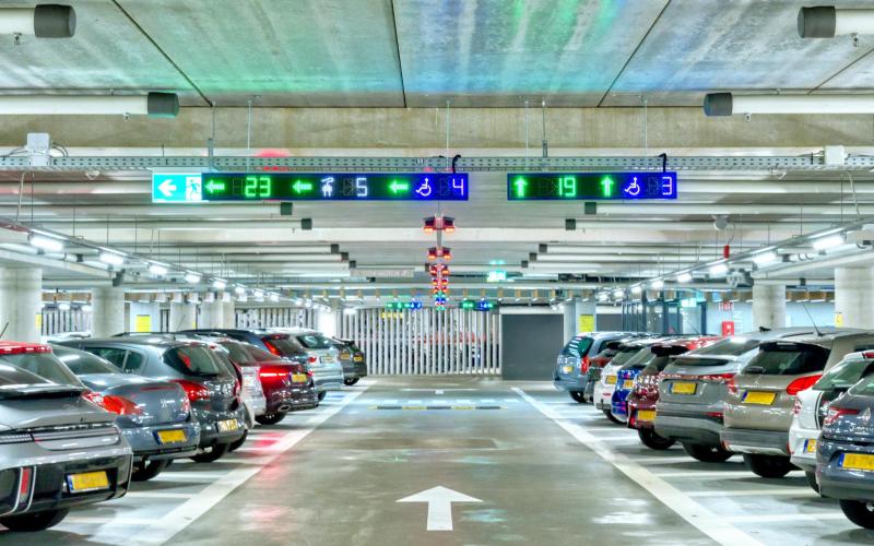 Aanduiding vrije plekken